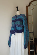 1950’s Handmade Blue Knit