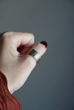 Vintage Copper Collar Thumb Ring