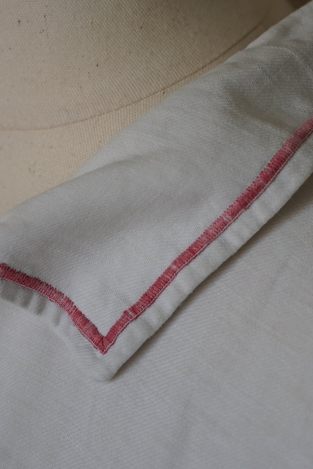 1930's Linen Cotton Long Dress