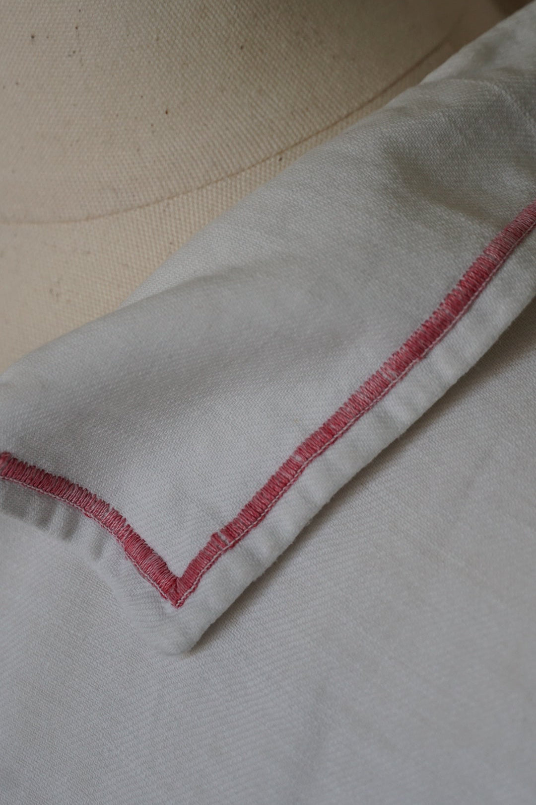 1930's Linen Cotton Long Dress