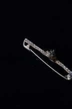 1930's Marcasite×Onyx Brooch