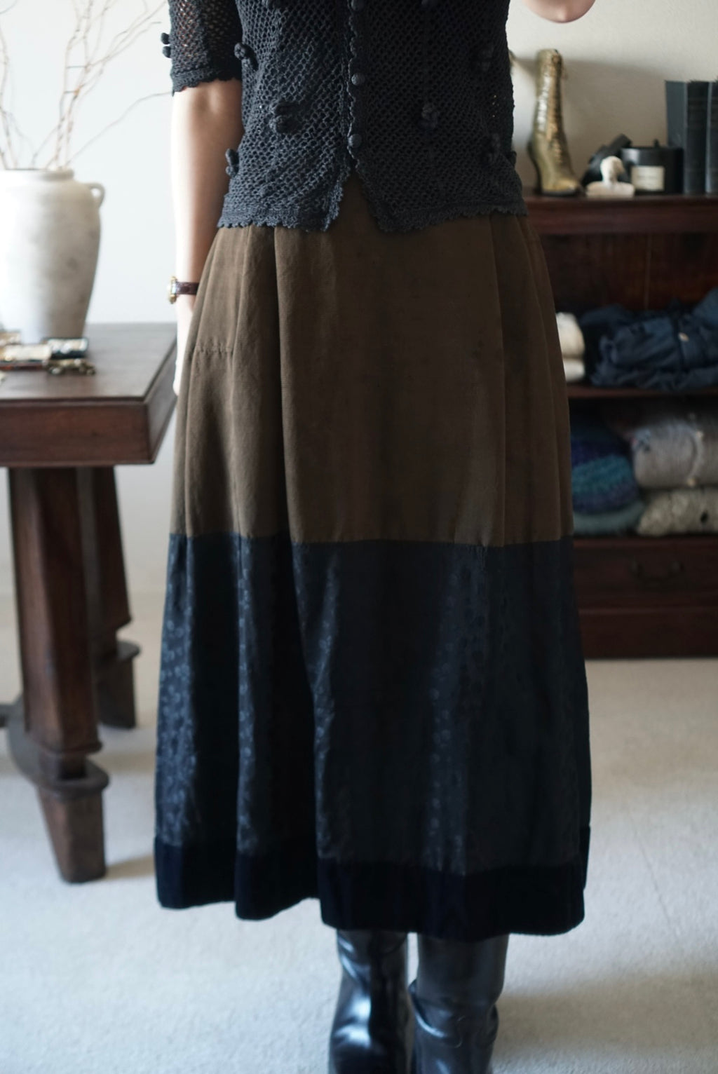 1900’s French Handmade Skirt