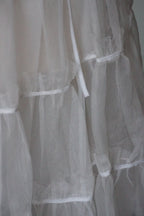 1950's White Tulle Petticoat