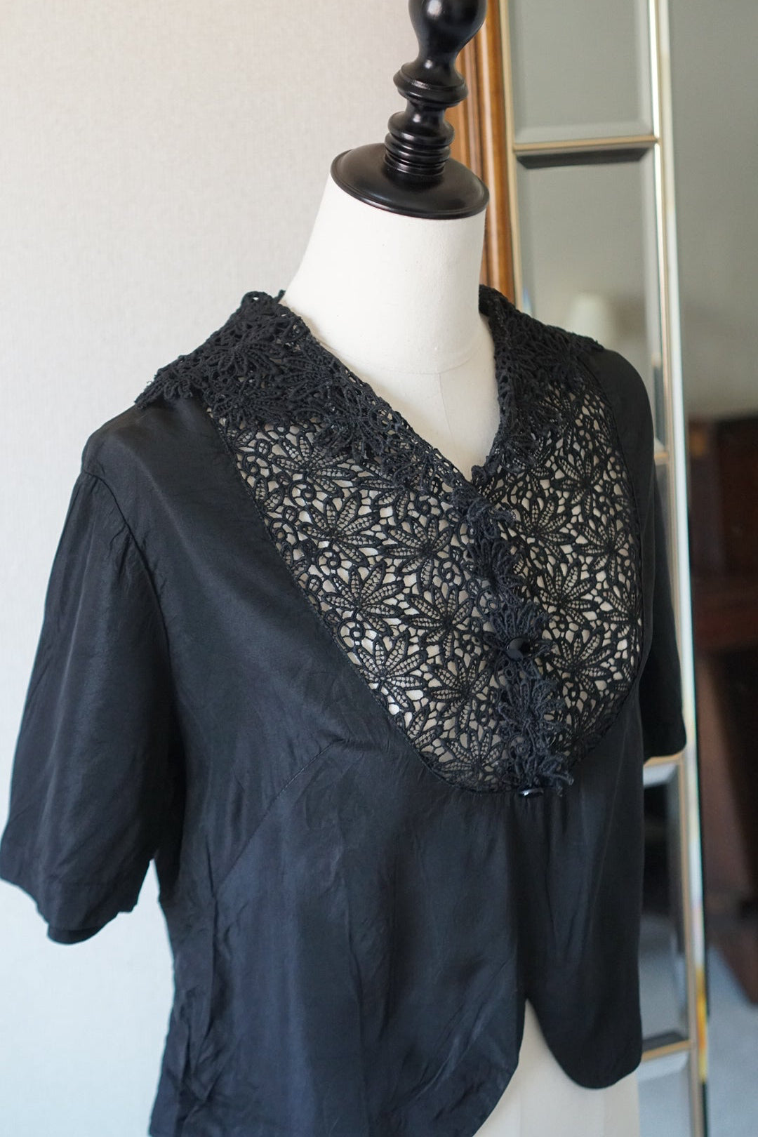 1930's Crochet Lace Blouse
