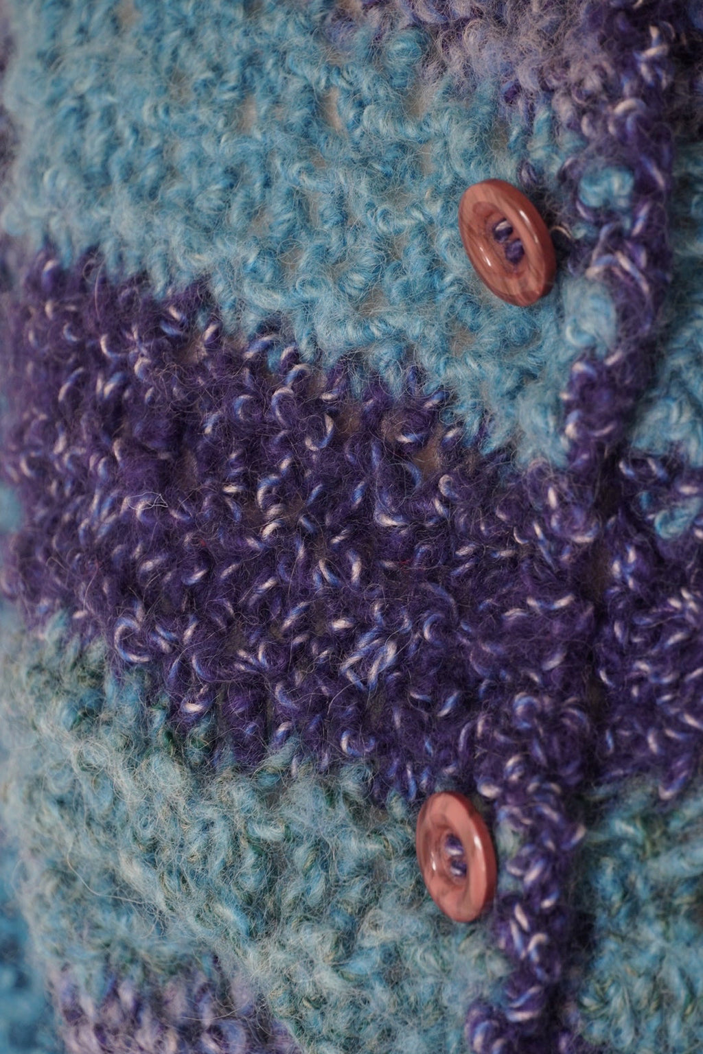 1950’s Handmade Blue Knit