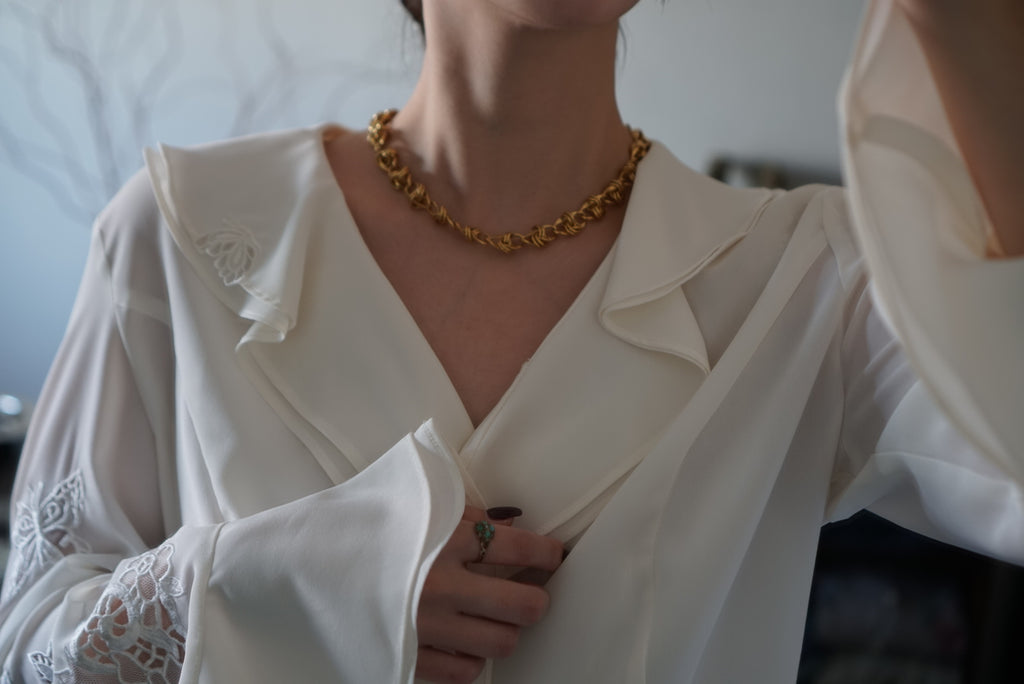 1970’s Chunky Knotted Chain Necklace