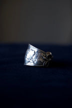 Vintage Silver Child Face Ring
