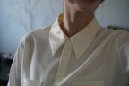 Vintage Satin Collar Shirt