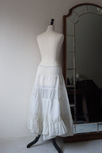 1950's White Tulle Petticoat