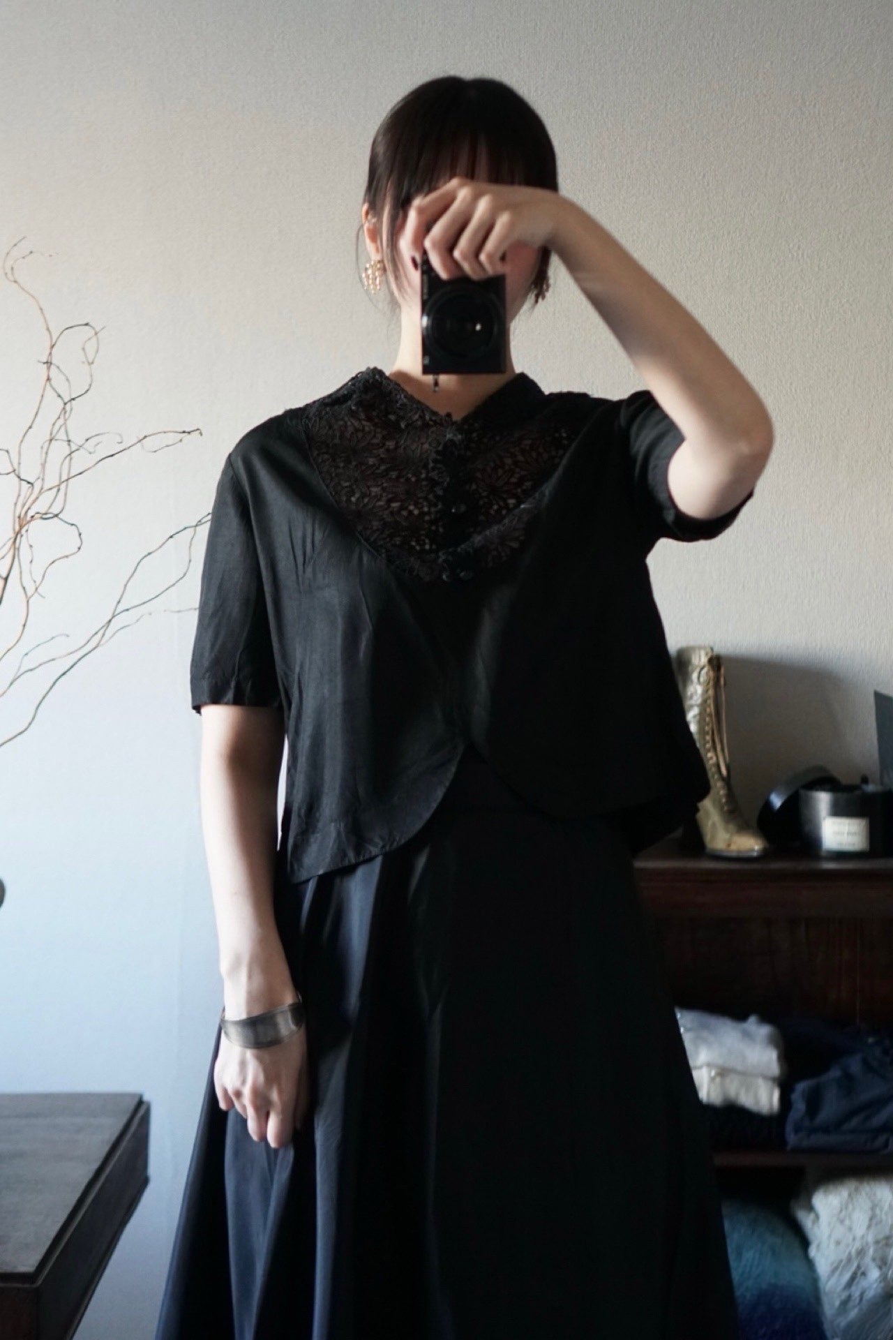 1930's Crochet Lace Blouse