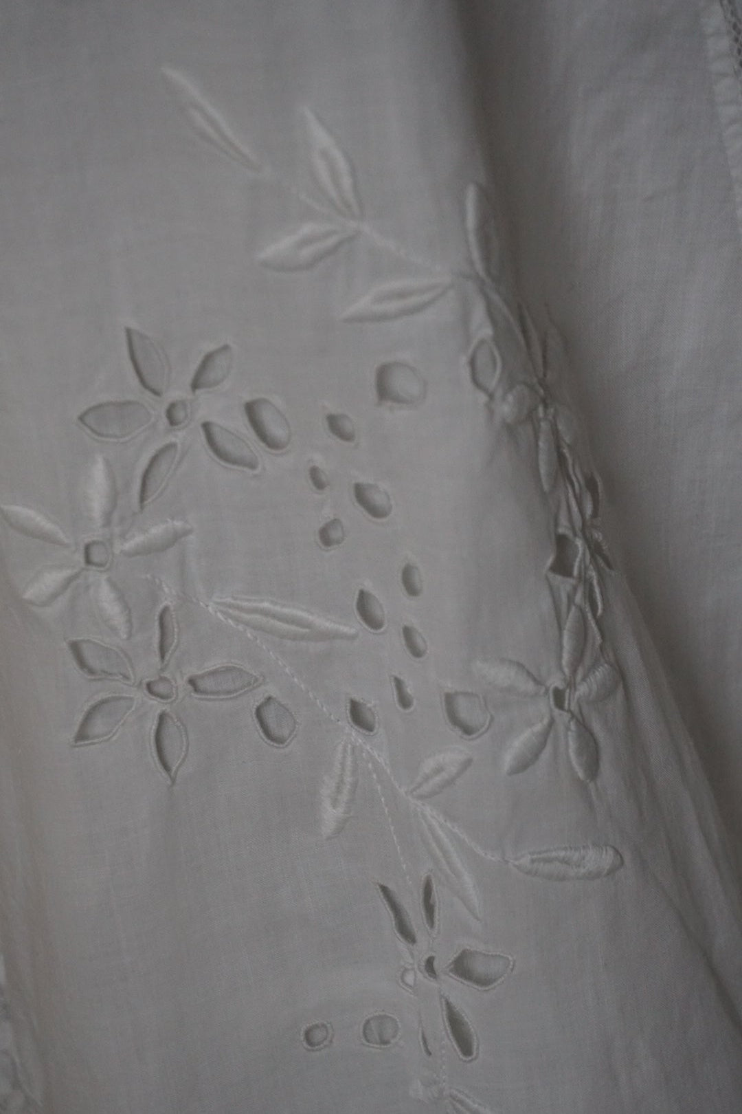 Edwardian Cutwork Lace Skirt