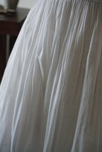 Edwardian Small Flower Embroidery Skirt