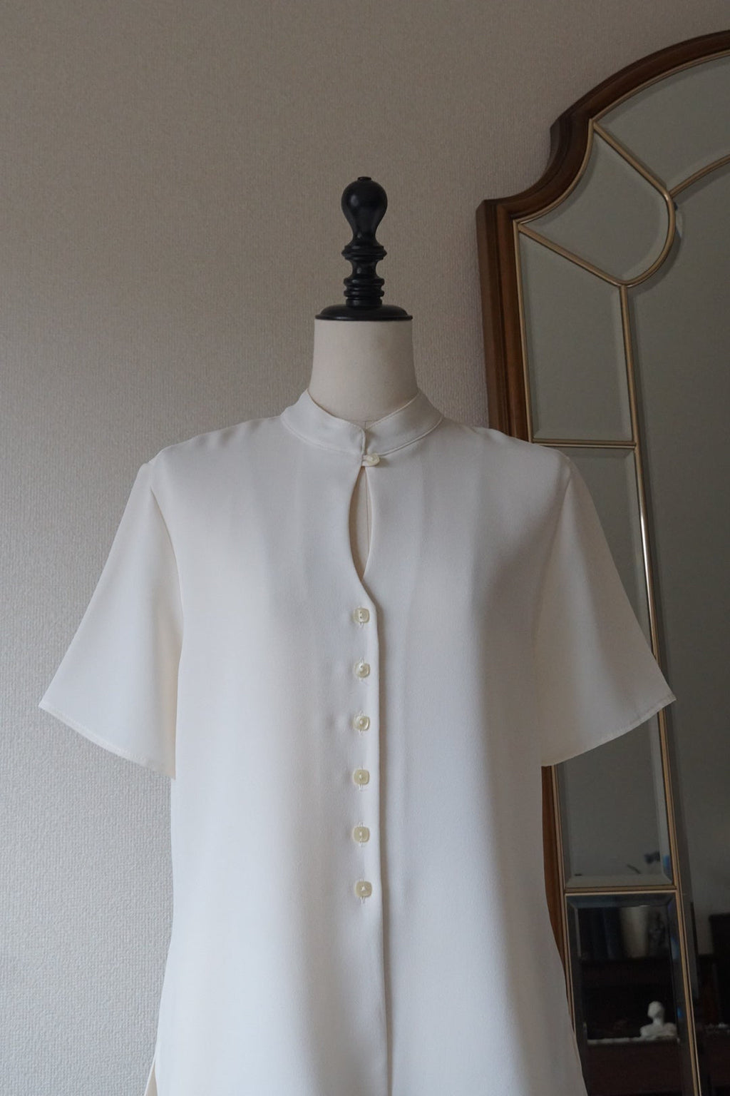 Vintage Chinoiserie Blouse