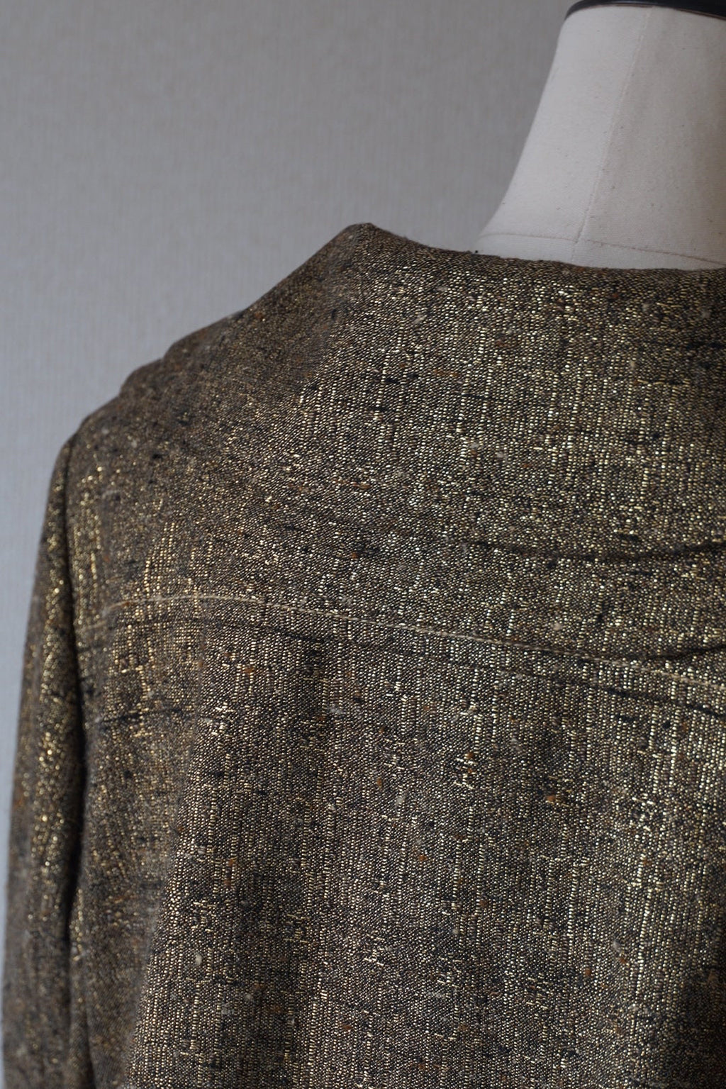 Vintage Big Collar Flare Jacket