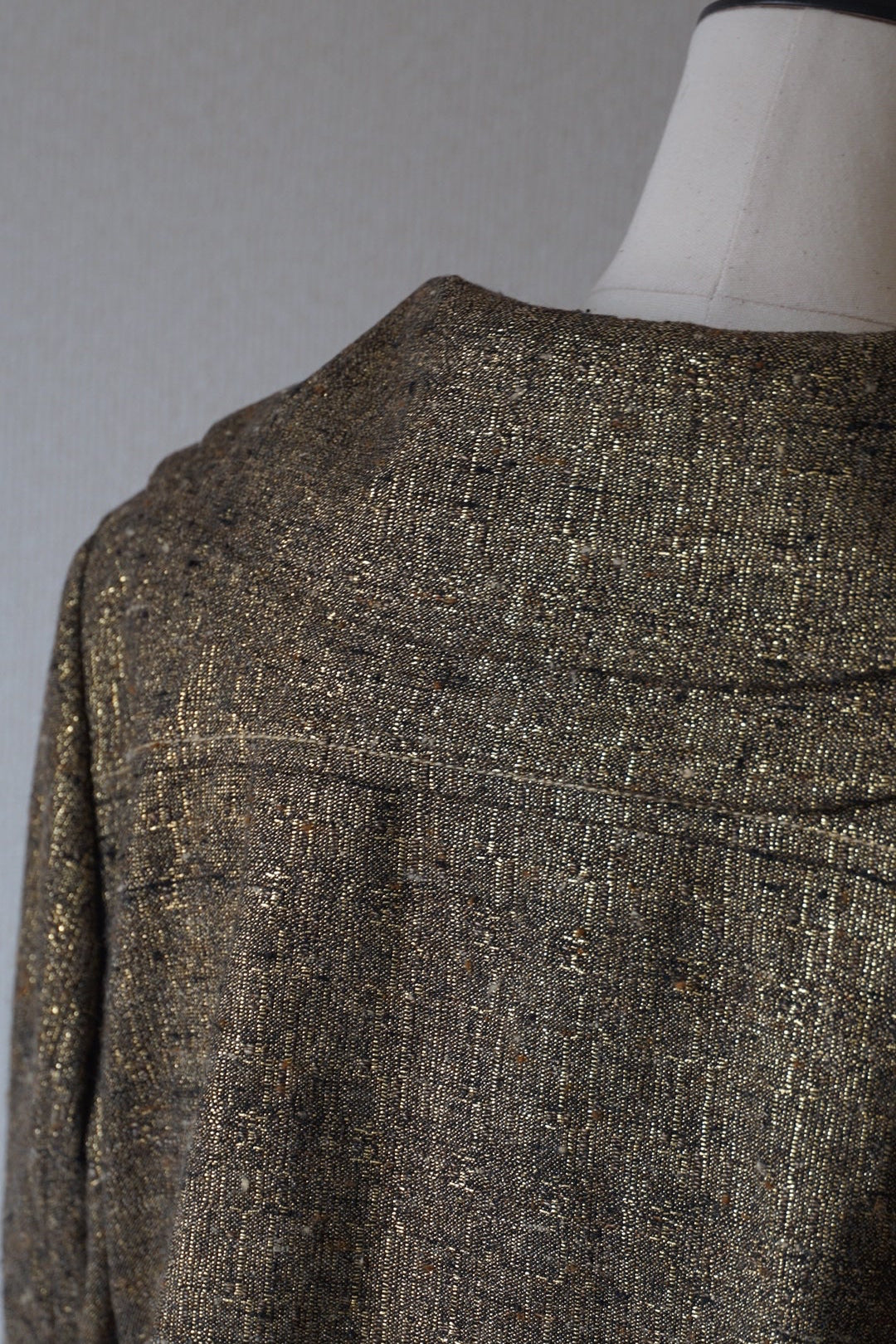 Vintage Big Collar Flare Jacket