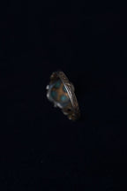 1864-65 Turquoise×Pearl×White Garnet Ring