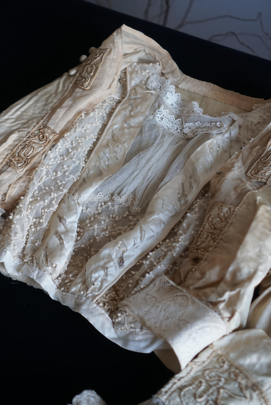 Edwardian Embroidery and Lace Blouse