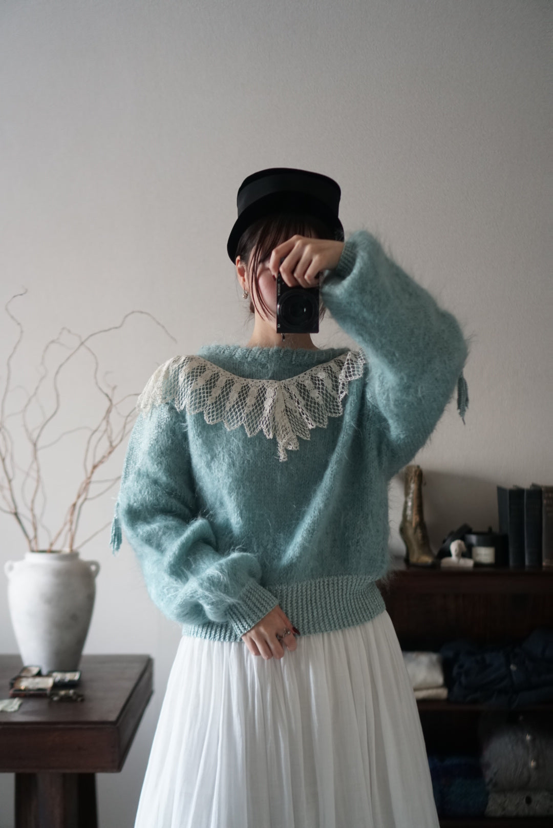 1950's Cotton Lace Collar