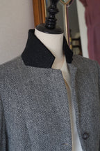 Vintage Grey Herringbone Jacket