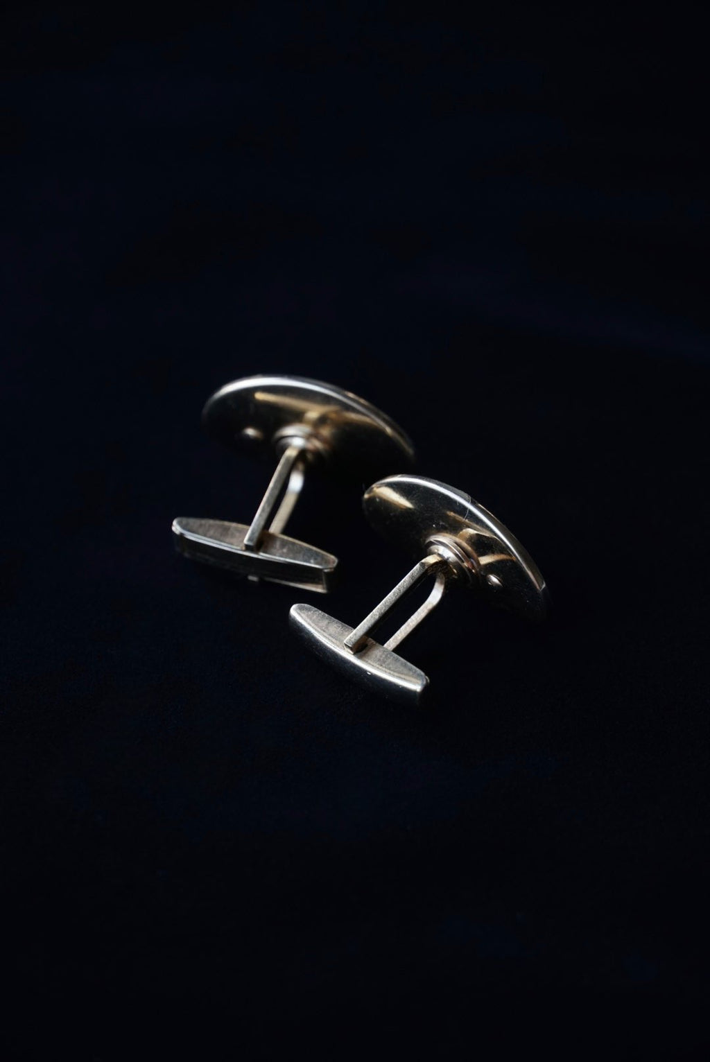 Vintage Gold with small pearl Cuffs Links