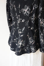 Vintage Floral with Sequins Jacket