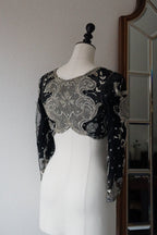 Edwardian Sequins×Beads Bolero