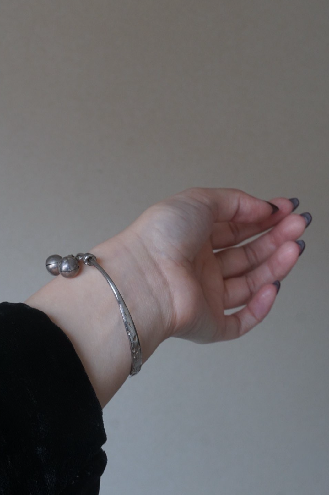 Antique Silver Baby Bracelet