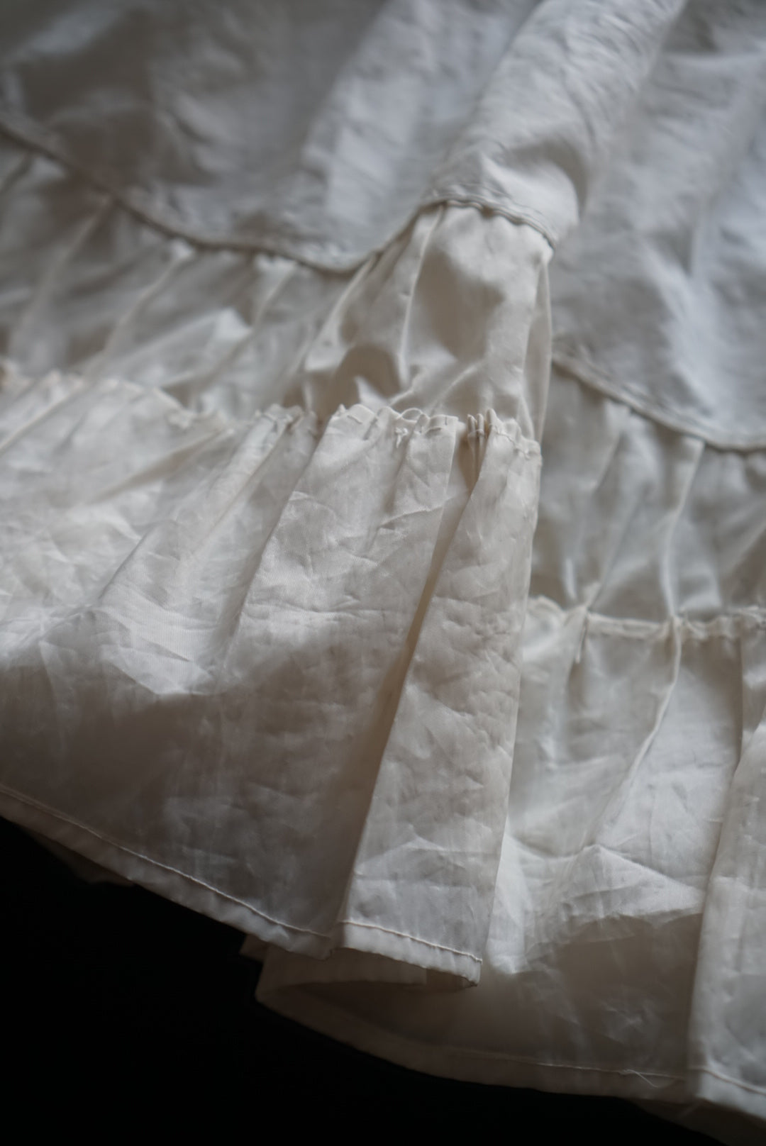 1950's White Tulle Petticoat