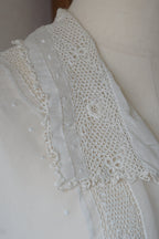1910’s Cotton Voile Blouse with Irish Lace