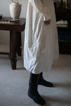 1930's Linen Cotton Long Dress