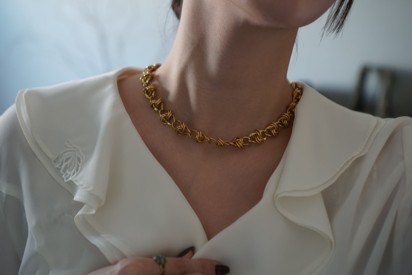 1970’s Chunky Knotted Chain Necklace
