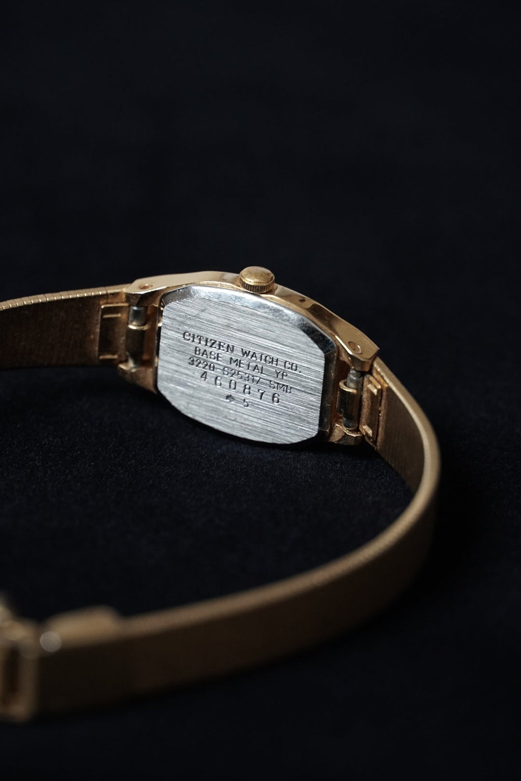 Vintage Citizen Black Face Watch