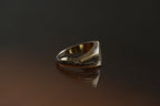 Vintage Gold Tone Signet Ring