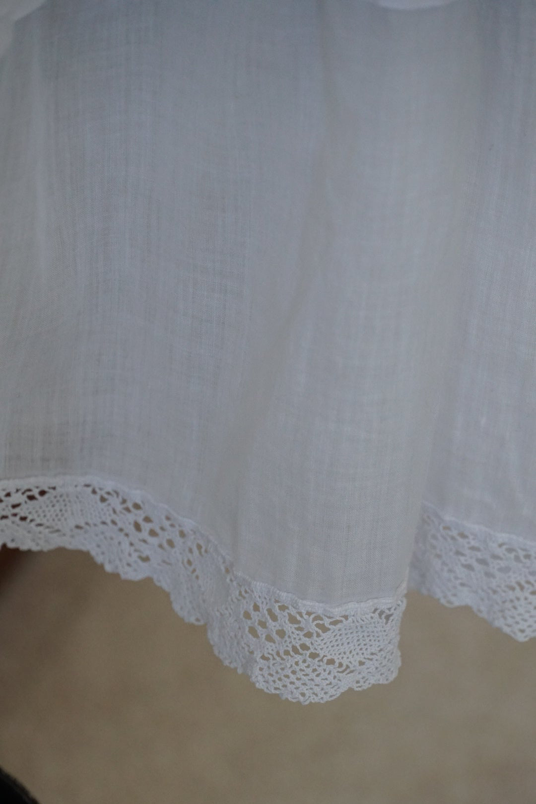 1930's Irish Crochet Lace Nighty