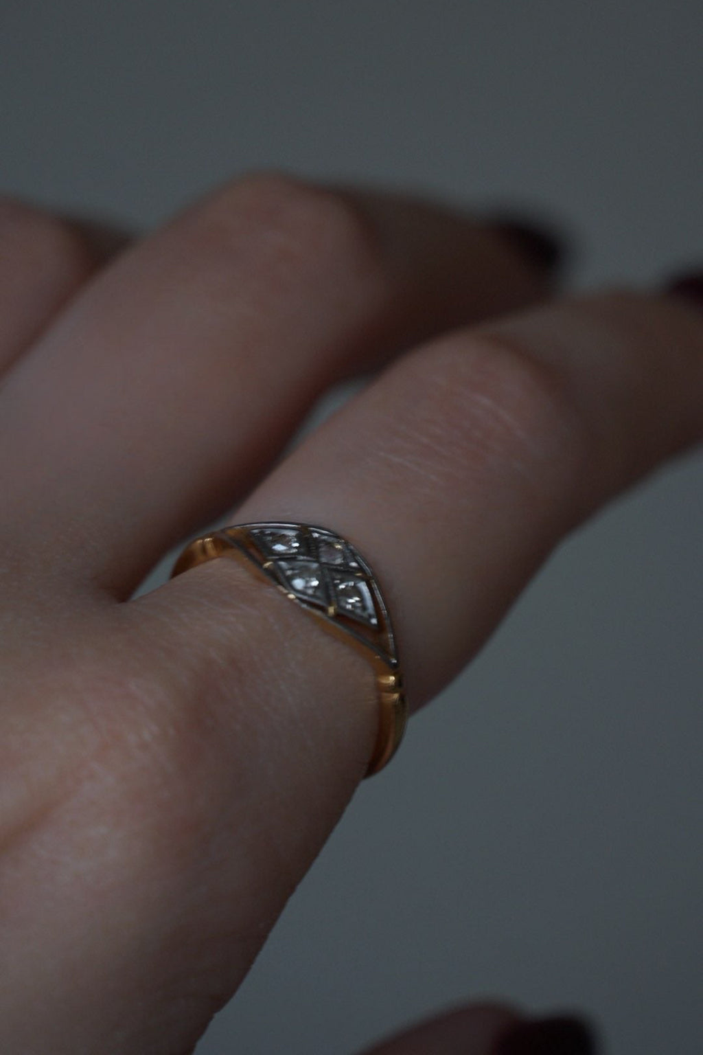 Edwardian 18ct Diamond Ring
