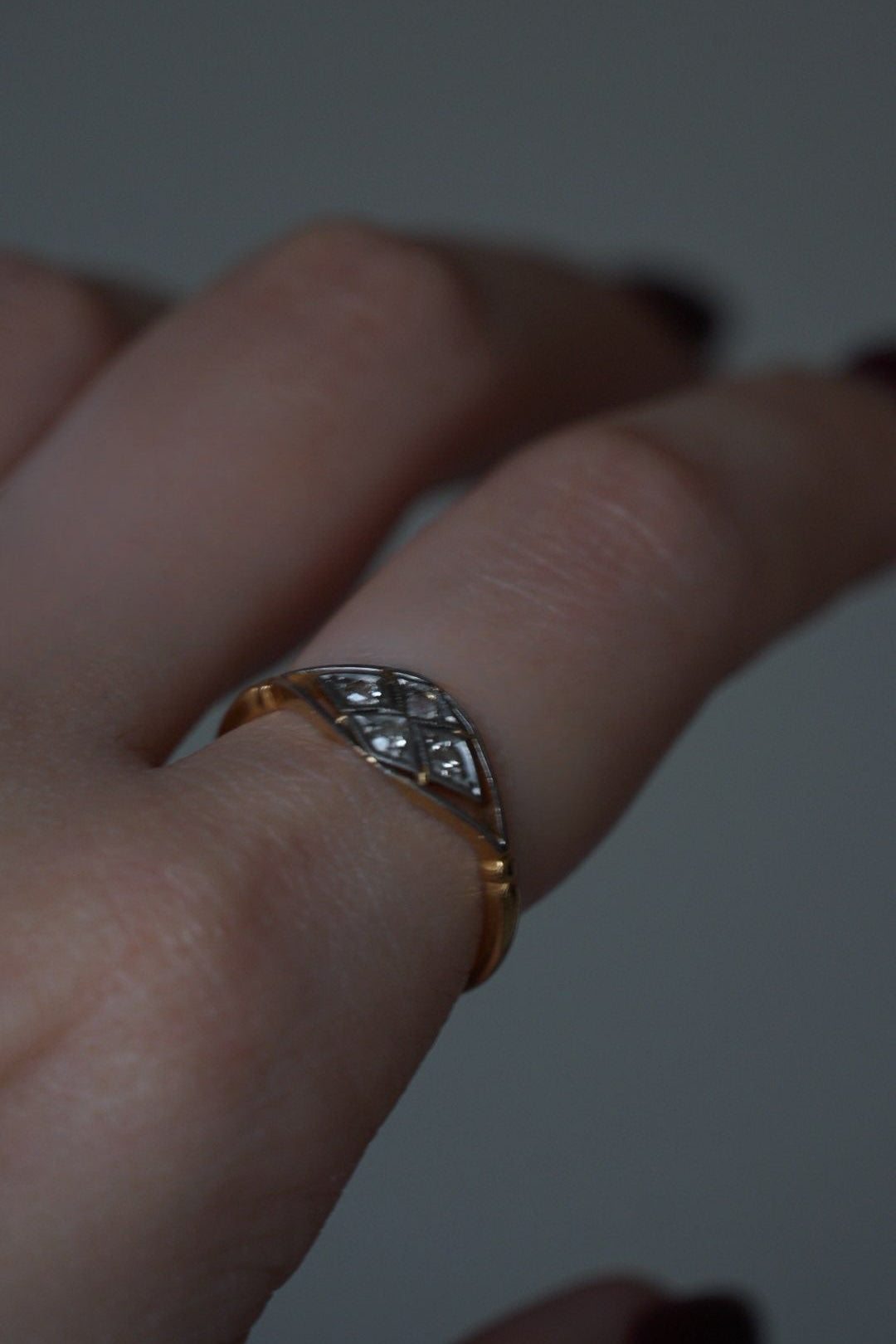 Edwardian 18ct Diamond Ring