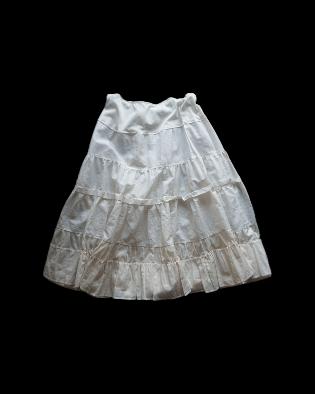 1950's White Tulle Petticoat