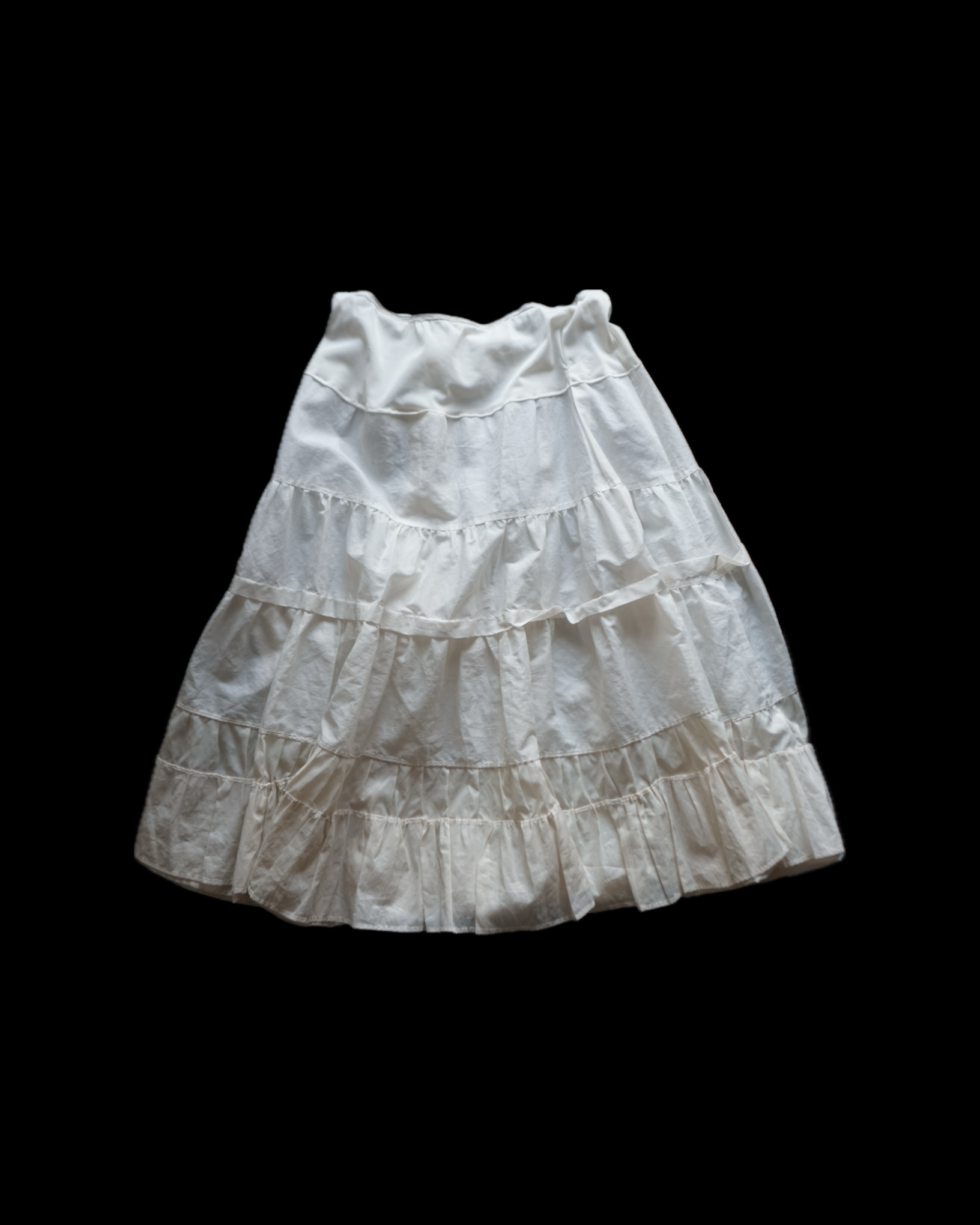 1950's White Tulle Petticoat