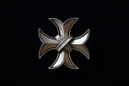 1960's TRIFARI Gold Tone Cross Brooch