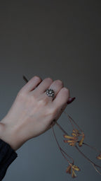 Georgian Dutch Rose-cut Diamond Cluster Ring