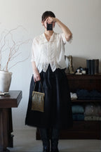 1910’s Cotton Voile Blouse with Irish Lace