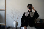 Vintage Black Silk Velvet Jacket