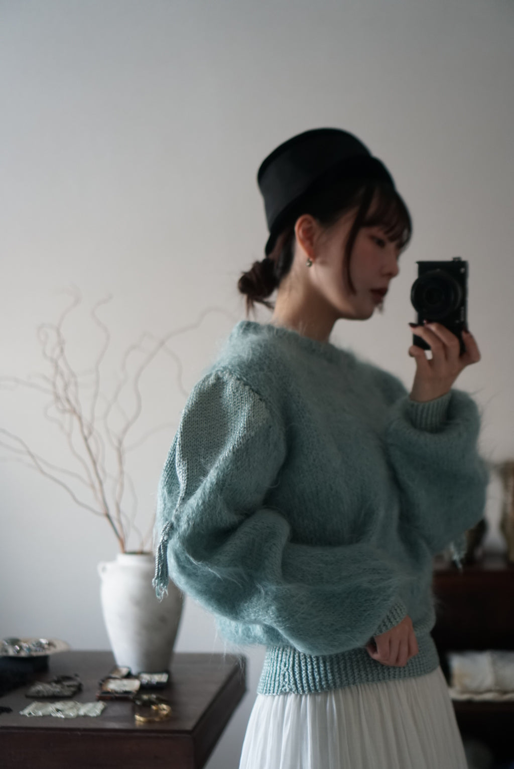 1960’s Mint-green Mohair