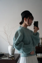 1960’s Mint-green Mohair