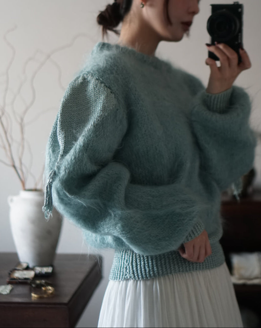 1960’s Mint-green Mohair
