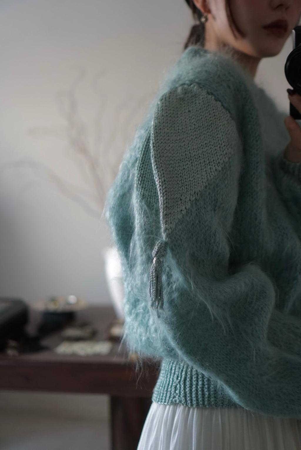 1960’s Mint-green Mohair