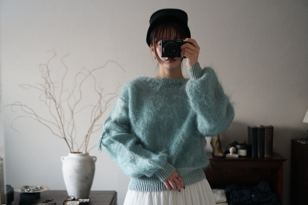 1960’s Mint-green Mohair