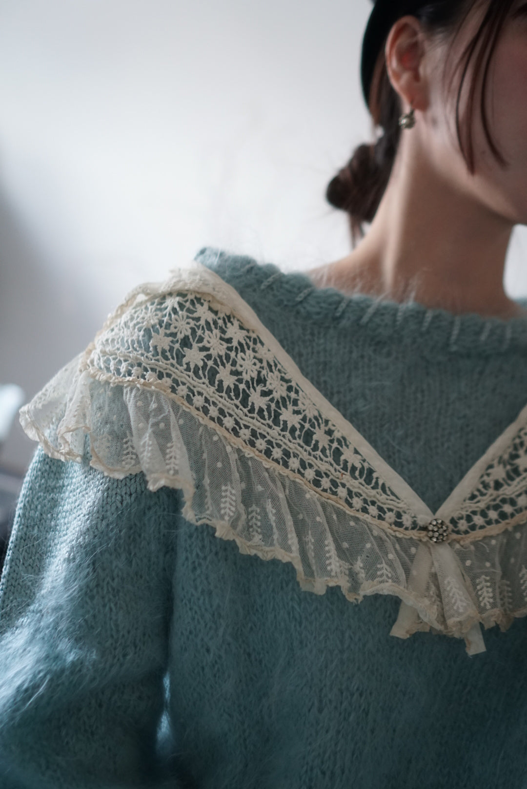 1960’s Mint-green Mohair