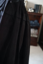 Antique French Handmade Linen Skirt