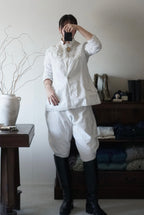 1900's White Cotton Riding Pants